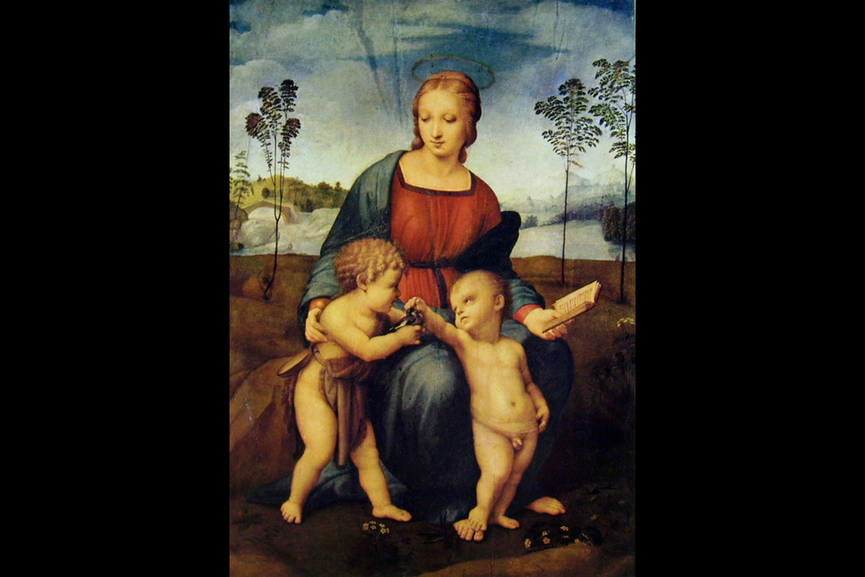 Madonna Del Cardellino Di Raffaello
